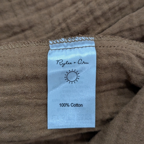 NWT Rylee + Cru Mandi Midi Dress in Brown - Picture 11 of 12